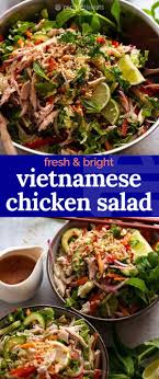 Vietnamese Chicken Salad Recipe In 2020 Vietnamese Chicken Salad Dinner Recipes Recipetin Eats