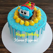 Happy Birthday Cartoon Cake Pictures With Name Type Name On Cartoon Birthday Cake With Gems For Kid Happy Birthday Cakes Happy Birthday Cake Images Special Birthday Cakes