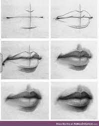 Pin On Lips Drawing