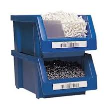 We have bins with a hopper front if. Heavy Duty Stackable Storage Bins Cole Parmer