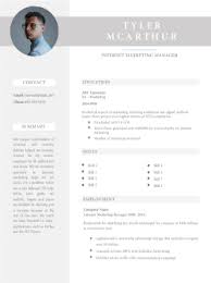 This basic resume template is not the most interesting, but it's perfect for presenting work in a clear and collected format. Free Resume Templates Resumebeacon