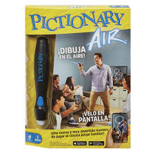 Crea y recrea imágenes y borra las que no te gusten. Juego De Mesa Pictionary Air Games Mattel