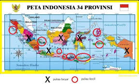 Beban itu barangkali juga menjalar pada terus bertambahnya jumlah provinsi yang perlu dihafal dari tahun ke. B Berikan Simbol Warna Pada Pulau Pulau Besar Pada Peta Tersebut Yng Tau Jwb Dong Urgent Nii Brainly Co Id