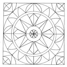 You can find more clone of turtle coloring in ninja turtles or tmnt. Easy Geometric Abstract Coloring Page For Kids Letscolorit Com Geometrische Malvorlagen Muster Malvorlagen Mandala Malvorlagen