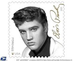 Elvis Presley commemorative forever stamp