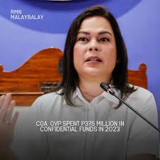 CONFIDENTIAL FUNDS "Unsa ang confidential funds ug nganong kinahanglan  kini? Kung dili kini kinahanglan, unsaon nato pag-atubang sa mga isyu nga  walay paggamit niini? Pagpakabana, pakigdiskusyon, ug ipaabot ang imong  opinyon diri!