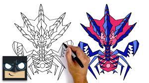 How To Draw Eternatus Legendary Pokemon Youtube Pokemon Drawings Pokemon Drawings