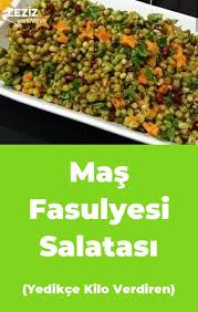 Mas Fasulyesi Salatasi Yedikce Kilo Verdiren Yemek Tarifi Leziz Yemek Meze Tabagi Yemek
