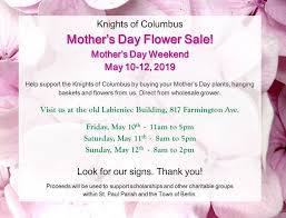 We did not find results for: Knights Of Columbus Mother S Day Plant Flower Sale St Paul Roman Catholic Church Kensington Ct