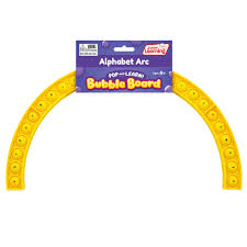 Letters in an arc to reinforce the letter names and sounds. Alphabet Arc Bubble Board Junior Learning Usa