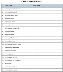 Birthday Scavenger Hunt Ideas For Adults Around Town Park Scavenger Hunt Free Printable Game Moms Munchkins Scavenger Hunt Scavenger Hunt For Kids Nature Scavenger Hunts