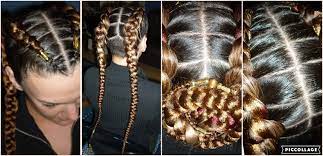 Dutch Braids Rubber Band Technique Dutch Braid Hair Styles Hair Wrap