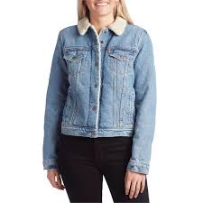 Levis Original Sherpa Trucker Jacket Womens