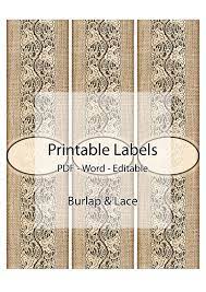 Soap labels, candles labels and bath labels. Soap Labels Printable Editable Label Digital Burlap Lace Template Soap Label Template Word Insymbio
