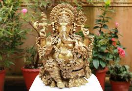 Check spelling or type a new query. Ganesha Statue Brass Ganesh Vigrah Hindu God Home Puja Decor Idol Sculpture Gift Ebay