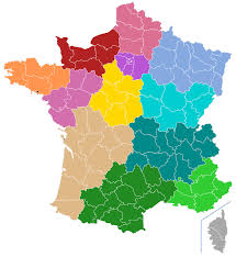 Carte muette, fond de carte gratuit pour un usage non commercial. Carte France Departements