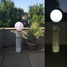 Gartenlampe Aus Beton Selber Machen Mit Beton Lampen Selber Machen Gartenlampen