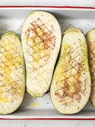 Give them a quick simmer in marinara sauce to finish. Turkey Stuffed Eggplant Sandra Valvassori