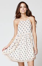 Pacsun La Hearts Crochet Trim Dress Crochet Trim Dress Pacsun Outfits Womens Dresses
