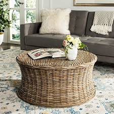 So i used my miter saw to cut the bottom foot off, as well as one inch from the top stretcher block. Indo Wicker Round Coffee Table Woven Natural Rattan Palm Sturdy Buy Online In Dominica At Dominica Desertcart Com Productid 59888765