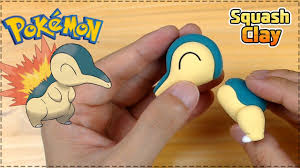 Pokemon Clay Art Cyndaquil Fire Type Pokemon Clay Pokemon Clay Art Clay