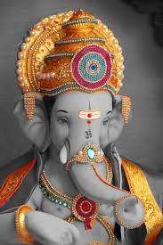Chandra Is Described As Young And Beautiful Two Armed And Carrying A Club Lunar Eclipse 2019 Chand Ganesh Bhagwan Happy Ganesh Chaturthi Images Ganesh Lord