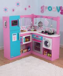 Zoey Could Work On Her Domestic Skills With This Kids Play Kitchen Kids Play Kitchen Set Kids Kitchen