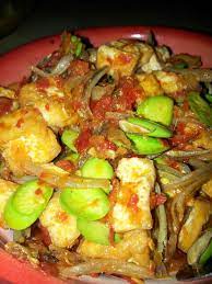 Indonesian Food Oseng Tahu Teri Petai Balado Indonesian Recipes Indonesian Cuisine Asi Indonesian Food Yummy Vegetable Recipes Indonesian Food Traditional
