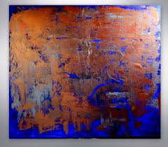 Abstrakte Malerei Blau Kupfer Abstrakte Kunst Gemalde Originale Unikate Bilder Modern Abstrakte Bilder Kunstgalerie Online Shop Online Galerie Bilde Abstrakte Malerei Abstrakte Kunst Abstrakt