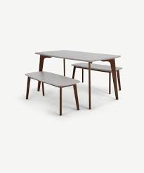 When you are deciding what chair to choose, consider what will suit you best. Fjord Dining Table And Bench Set Dark Stain Oak And Grey Made Com