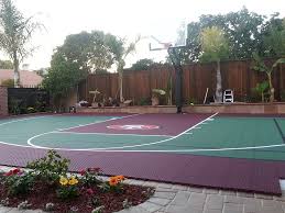 Our basketball courts are fully customizable and available in a multitude of colors so you can create the perfect court for your home. Versacourt Indoor Outdoor Backyard Basketball Courts