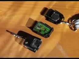 Funkschlussel Batterie Wechseln Remote Controlled Key Battery Replacement Youtube