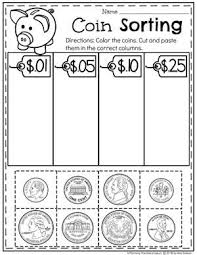 Money Worksheets Planning Playtime Kindergarten Money Worksheets Money Worksheets Kindergarten Money Activities