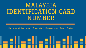 For a senior citizen, pregnant woman, disabled person and newborn baby only. Personal Dataset Sample Malaysia Identification Card Number Download Pii Data Examples Onedpo
