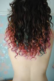 Pin By Rys Al On H A I R Dyed Curly Hair Colored Curly Hair Dipped Hair