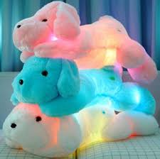 Kids Stuffed Animal Design Plush Toys With Led Night Light For Kids Toy Soft Toy Dog Cool Gifts For Kids Dog Christmas Gifts