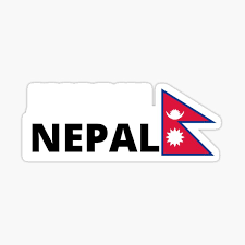 Länderflaggen (übersicht aller 254 flaggen) diese liste enthält auch die flaggen abhängiger gebiete und nicht vollständig anerkannter länder. Nepal Flagge Geschenke Merchandise Redbubble