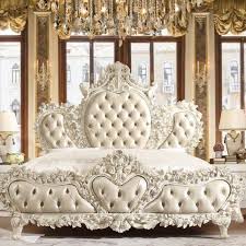 Homey Design Hd 8030 4pc California King Bedroom Set In White Luxury Bedroom Sets King Bedroom Sets California King Bedroom Sets