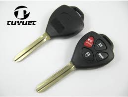 If your key fob isn't unlocking the doors, odds are a new battery will do the trick. Theveterinarymedicine Com Parts Accessories Remote Entry System Kits 5pcs 4 Buttons Remote Key Case For Toyota Avalon Corolla Matrix Yaris Rav4 Fob