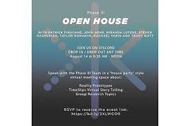 This type of event doesn't just apply to retail stores that sell products. Not Another Zoom Call Invitation Phase Iii Summer Virtual Open House School Of Architecture Urban Planning