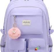 abshoo Mochila para laptop para estudiantes grandes, para mujeres  universitarias, secundaria, adolescentes, niñas, mochila de viaje, Púrpura,  Grande, ...
