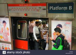 Jurong east → marina south pier mrt station. Singapore Southeast Asia Raffles Place Mrt Station North South Stock Photo Alamy