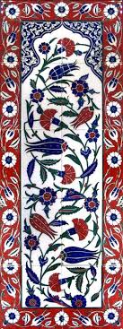 Iznik Cinisi Klasik Pano Anikya Mimari Tablolar Islami Sanat Klasik