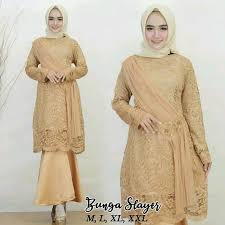 Tunik brokat terbaru 2019 maisa maroon ori by elsire. Kebaya Tunik Tile Modern Gaya Hunting
