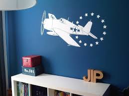 muursticker vliegtuig inspiratie thuisdecoratie muurstickers de kinderkamer