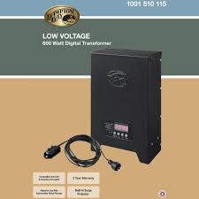 12v galvanized steel transformers px600 these safety transformers are specifically designed to supply 12 volts to pool/spa lights, submersible fixtures and. Low Voltage 600 Watt Transformer Instructions Bilt Intelligent Instructions