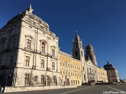 Mafra national palace is approximately 25 miles (40 kilometers) north of central lisbon. Mafra Palace Historic Site Near Lisbon Likedplaces
