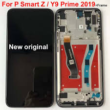 Descubre la mejor forma de comprar online. Original Black 6 59inch For Huawei Y9 Prime 2019 P Smart Z Stk Lx1 Lcd Display Touch Screen Digitizer Assembly Parts With Frame Mobile Phone Lcd Screens Aliexpress