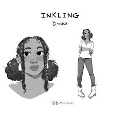 OFFICIAL INKLING MAIN CHARACTER SKETCHES