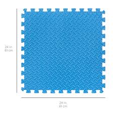 Puzzle exercise floor mat, eva interlocking foam tiles exercise equipment mat workout mats flooring for home gym 20 square feet gym floor mats for gyms, yoga, workout. Best Choice Products 24 Piece 2x2ft Interlocking Puzzle Exercise Mat With Eva High Density Foam Tiles For Home Gym Ft Floor Protection W 96 Sq Exercise Floor Coverage 3 4in Thickness Sports Outdoors